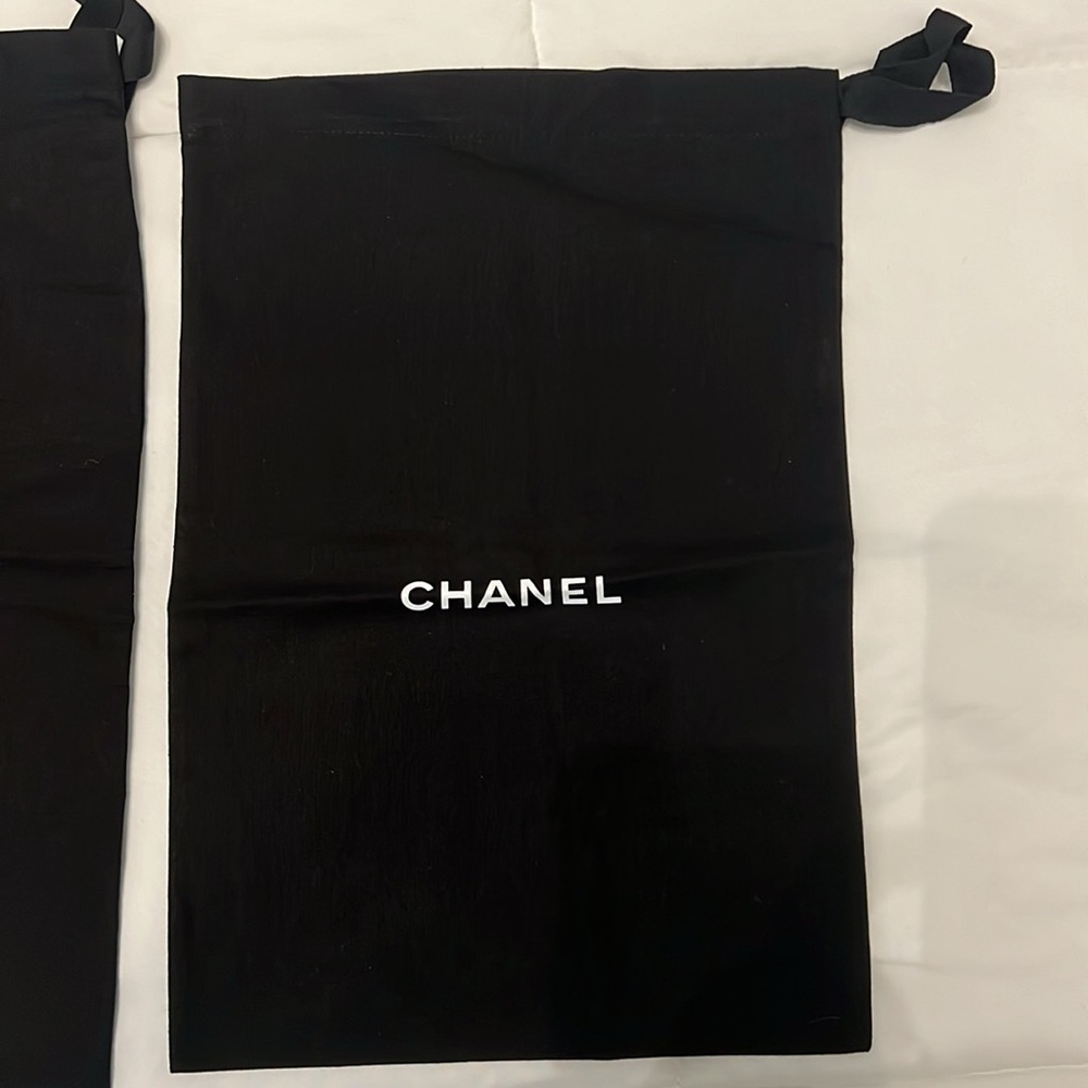 Chanel Black Dust Bags Set - Picture 3 of 9